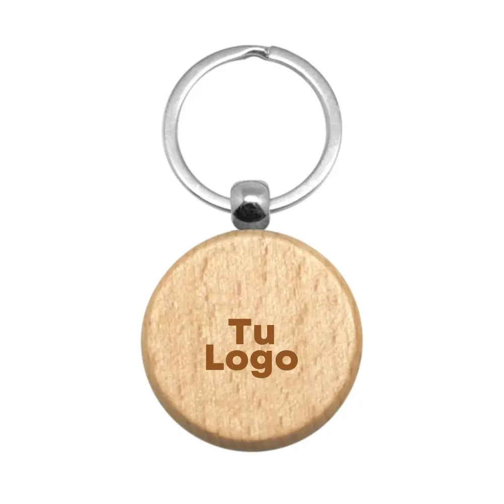 Llavero de Madera Rubí 1 Llavero de Madera Rubí - Imagen 1