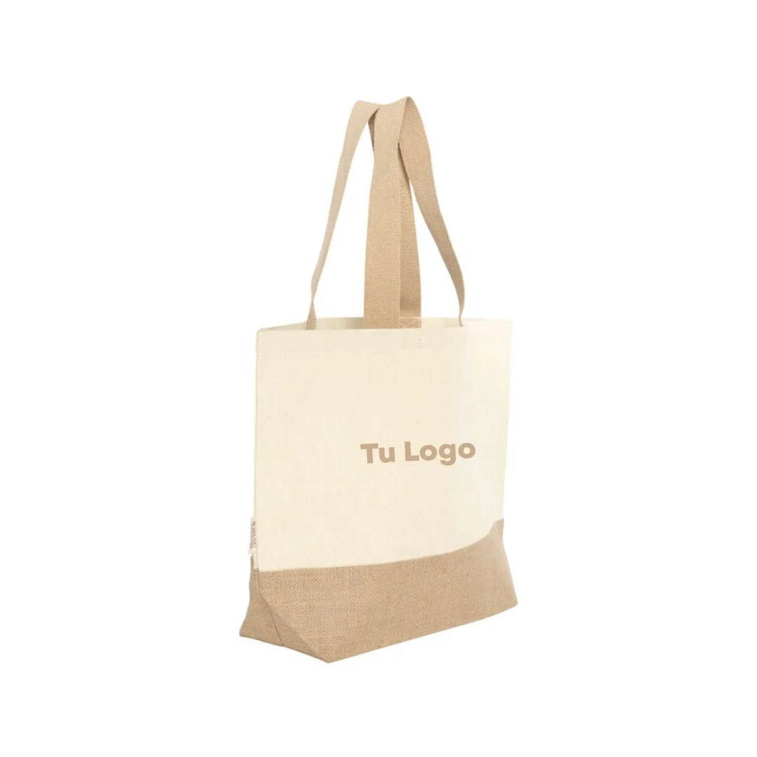 Bolsa de algodón y yute YONA Bolsa de algodón y yute YONA - Imagen 1