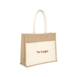 Bolsa de algodón y yute YUCATÁN