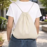 Bolsa mochila de algodón CHILL - Imagen 2